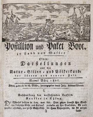 Bild Nr.1: 139-1878 Postillion und Paket Boot: (Asien, China)