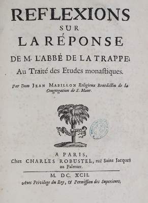 Bild Nr.1: 139-188 Mabillon,J.: (Alte Drucke, Handschriften und Theologie)
