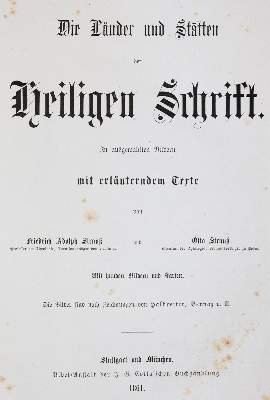 Bild Nr.2: 139-1897 Strauß,F.A. u. O.Strauß.: (Asien, Palästina)