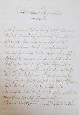 Bild Nr.1: 139-1913 Arm-Sünder-Buch,: (Deutschland, Augsburg, Handschriften)