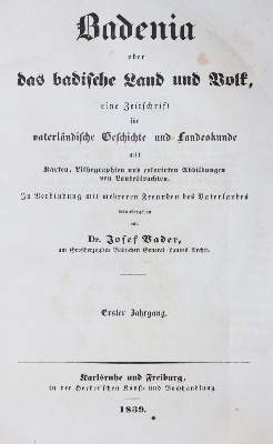 Bild Nr.1: 139-1918 Bader,J.: (Deutschland, Baden-Württemberg)