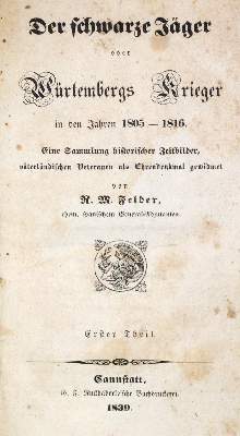 Bild Nr.1: 139-1921 Felder,R.M.: (Deutschland, Baden-Württemberg, Militaria)