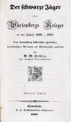 Bild Nr.2: 139-1921 Felder,R.M.: (Deutschland, Baden-Württemberg, Militaria)