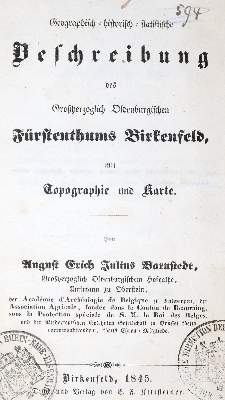 Bild Nr.2: 139-1941 Barnstedt,A.E.J.: (Deutschland, Birkenfeld)