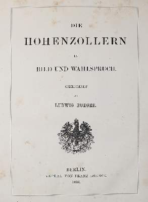 Bild Nr.1: 139-1973 Hohenzollern.: (Deutschland)