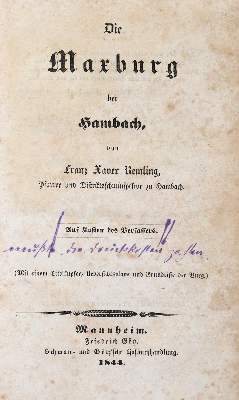 Bild Nr.1: 139-1987 Remling,F.X.: (Deutschland, Maxburg)