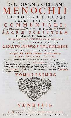 Bild Nr.1: 139-199 Menochio,G.St.: (Alte Drucke, Handschriften und Theologie)