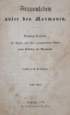 Bild Nr.1: 139-203 (Ward-Maria).: (Mormonen)