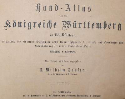Bild Nr.1: 139-2044 Bauser,G.W.: (Deutschland, Württemberg)