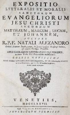 Bild Nr.1: 139-212 Noel,A.: (Alte Drucke, Handschriften und Theologie)