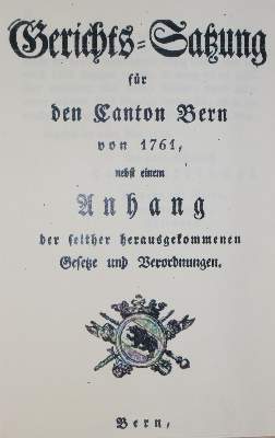 Bild Nr.1: 139-2156 Gerichts-Satzung: (Schweiz)