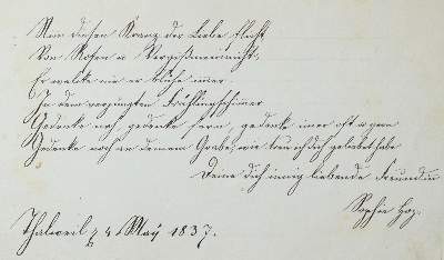 Bild Nr.5: 139-2159 Freundschaftsalbum: (Schweiz, Handschriften, Stammbücher)