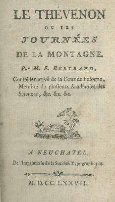 Bild Nr.1: 139-2175 Bertrand Élie,: (Verschiedene Länder - Geschichte, Alpen und Alpinismus)