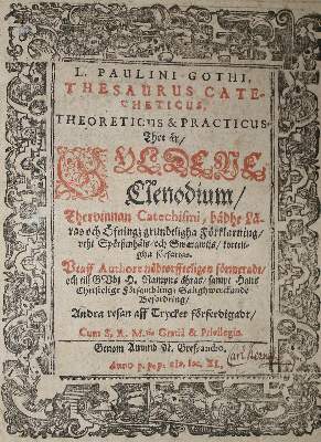 Bild Nr.1: 139-219 Paulinus,L.: (Alte Drucke, Handschriften und Theologie)