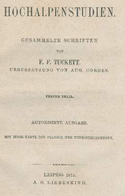 Bild Nr.2: 139-2191 Tuckett,F.F.: (Verschiedene Länder - Geschichte, Alpen und Alpinismus)