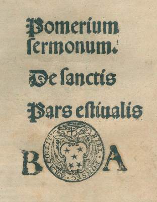 Bild Nr.1: 139-221 Pelbartus von Temeswar.: (Alte Drucke, Handschriften und Theologie)