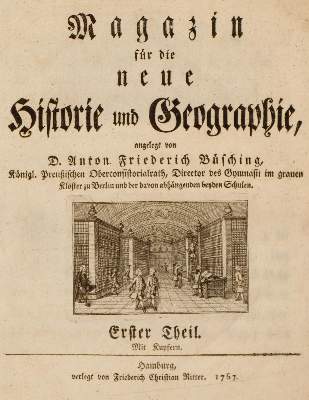 Bild Nr.3: 139-2223 Büsching,A.F.: (Verschiedene Länder - Geschichte)