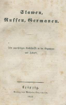 Bild Nr.1: 139-2293 Drei Werke.: (Verschiedene Länder - Geschichte, Slawen)