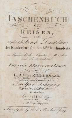 Bild Nr.1: 139-2320 Zimmermann,E.A.W.v.: (Verschiedene Länder - Geschichte)