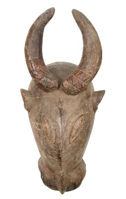 Bild Nr.1: 139-2424 Bamileke Büffelmaske.: (Afrika)
