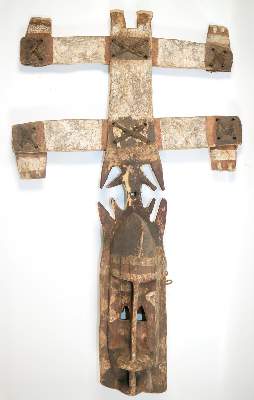 Bild Nr.1: 139-2441 Kanaga Maske der: (Afrika, Masken)