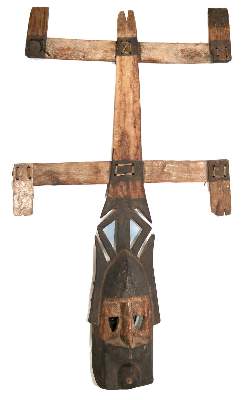 Bild Nr.1: 139-2442 Kanaga Maske der: (Afrika, Masken)