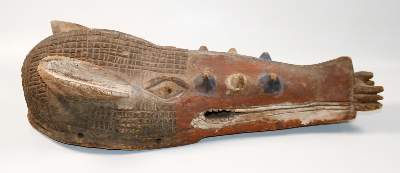 Bild Nr.2: 139-2446 Tiermaske wohl: (Afrika, Masken)