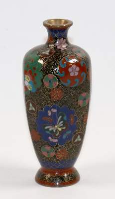 Bild Nr.1: 139-2461 Cloisonné Vase: (Asiatika)