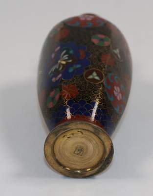 Bild Nr.3: 139-2461 Cloisonné Vase: (Asiatika)