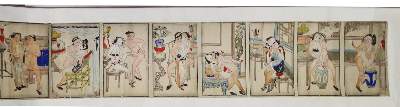 Bild Nr.11: 139-2494 Shunga Bildrolle: (Asiatika)