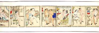 Bild Nr.12: 139-2494 Shunga Bildrolle: (Asiatika)