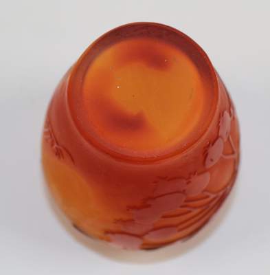Bild Nr.23: 139-2514 Art Nouveau Vase: (Glas)