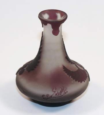 Bild Nr.2: 139-2515 Art Nouveau Vase: (Glas)
