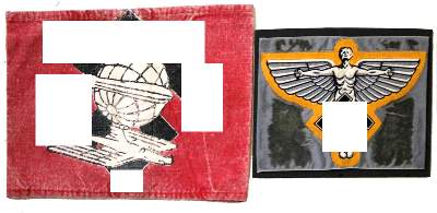 Bild Nr.1: 139-2540 Stoffabzeichen.: (Militaria)
