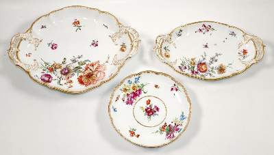 Bild Nr.1: 139-2648 Nymphenburg 2 Anbietschalen.: (Porzellan u. Keramik)