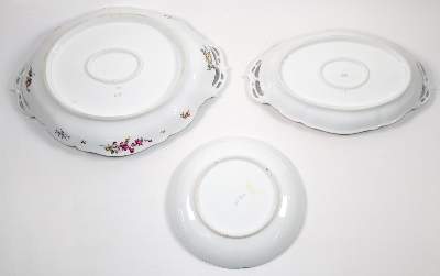 Bild Nr.2: 139-2648 Nymphenburg 2 Anbietschalen.: (Porzellan u. Keramik)