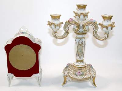Bild Nr.4: 139-2653 Tischlampe, Lindner Kueps.: (Porzellan u. Keramik)