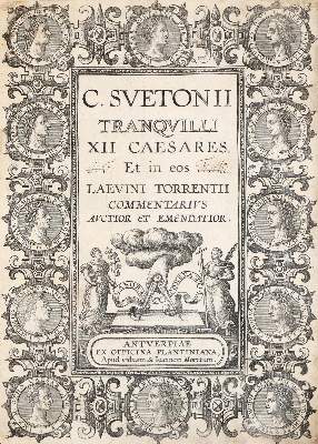 Bild Nr.1: 139-266 Suetonius Tranquillus,C.: (Alte Drucke, Handschriften und Theologie)