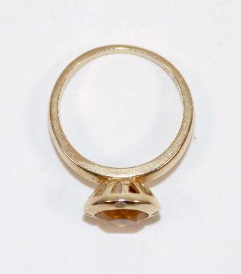 Bild Nr.2: 139-2665 Damenring Citrin Brillant.: (Schmuck, Ringe)