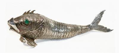 Bild Nr.1: 139-2684 Silberfisch, Gliederfisch.: (Silber)