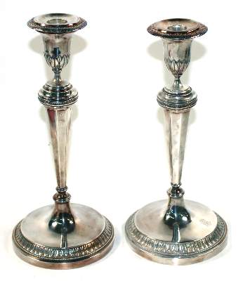 Bild Nr.1: 139-2686 Silberkandelaber.: (Silber)