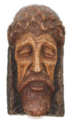 Bild Nr.1: 139-2711 Christus Bergpredigt.: (Skulpturen - Plastiken, Volkskunst)