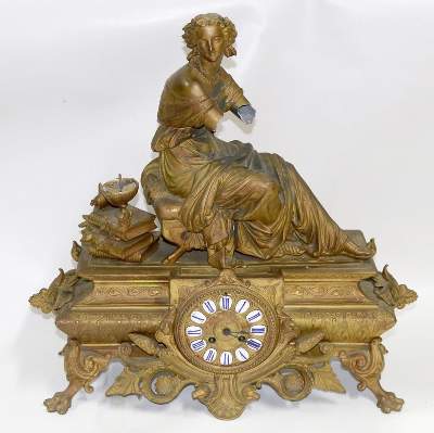Bild Nr.3: 139-2746 Jacob Schmidt, Karlsruhe.: (Uhren, Kaminuhren)