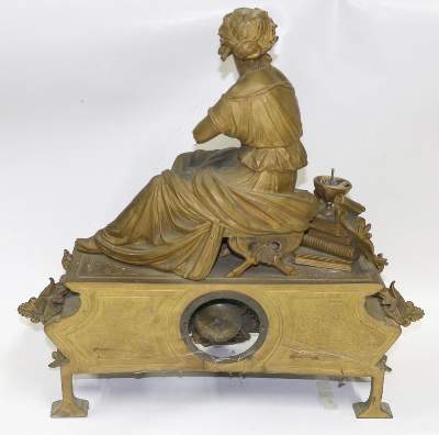 Bild Nr.4: 139-2746 Jacob Schmidt, Karlsruhe.: (Uhren, Kaminuhren)
