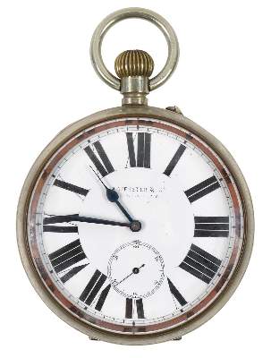 Bild Nr.1: 139-2750 Große Kutscheruhr: (Uhren, Taschenuhren)