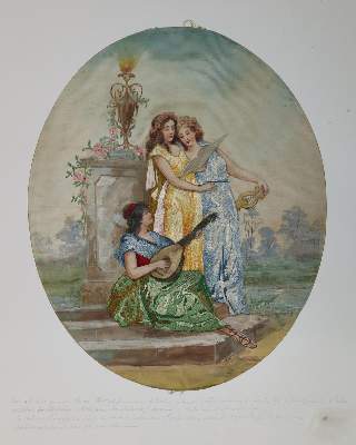 Bild Nr.1: 139-2796 Allegorie der Musik.: (Varia)