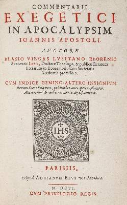 Bild Nr.1: 139-284 Viegas,B.: (Alte Drucke, Handschriften und Theologie)