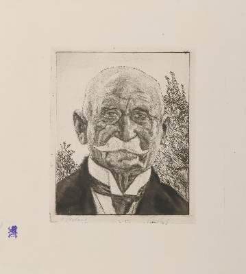 Bild Nr.4: 139-3082 Pankok, Bernhard.: (Künstlergraphik, Aeronautik, Zeppelin)