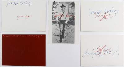 Bild Nr.3: 139-3120 Beuys, Joseph: (Künstlergraphik)