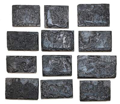 Bild Nr.1: 139-3225 Busch, Wilhelm.: (Künstlergraphik, Druckstöcke)